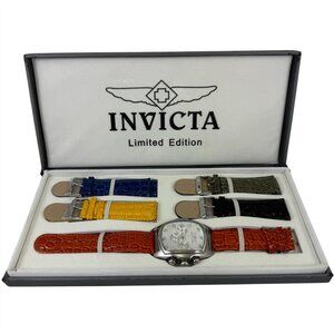 Invicta Lupah Limited Edition Swiss Watch with 5 Interchangeable Bands 0067